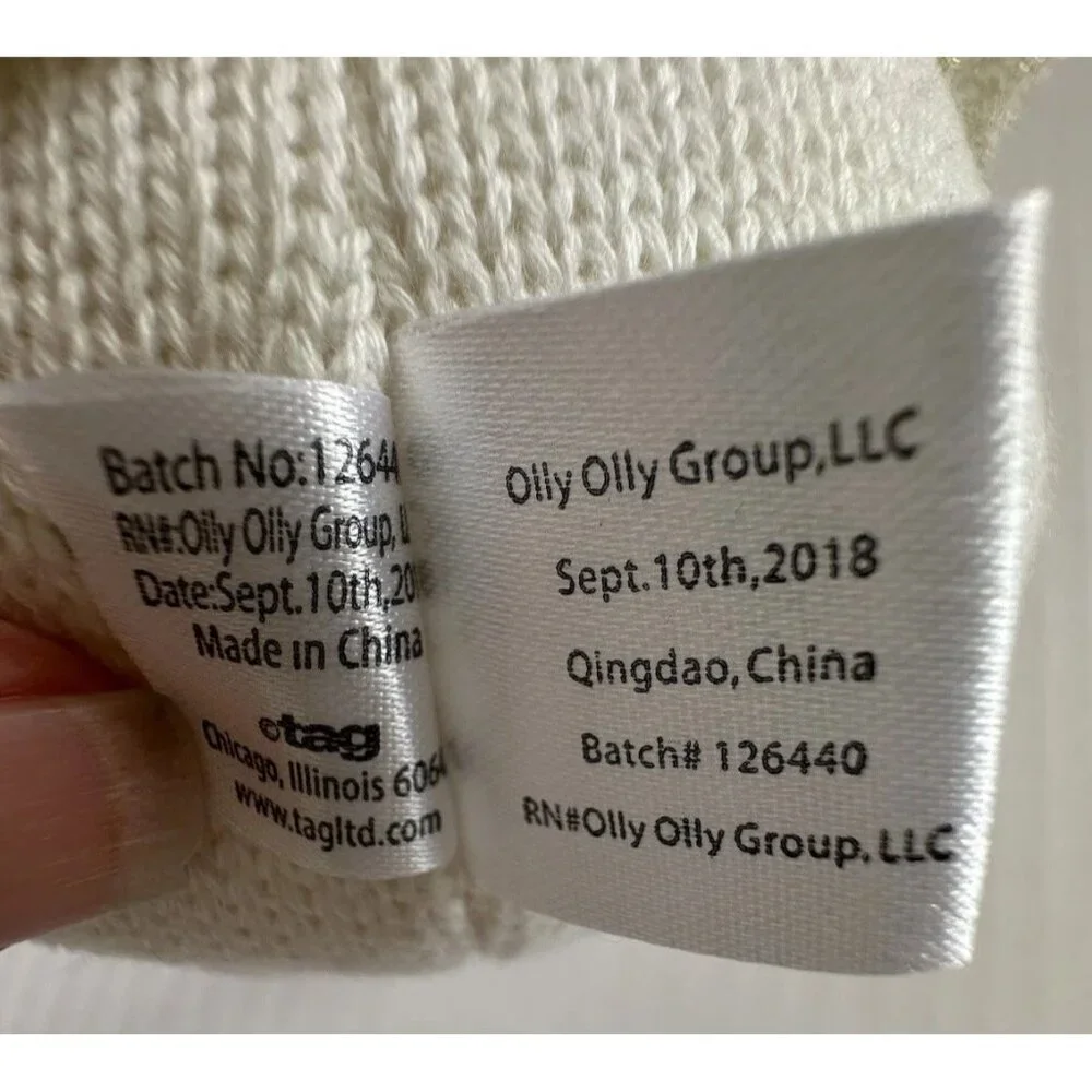 Olly‎ Olly White Knit Ballerina Unicorn 12